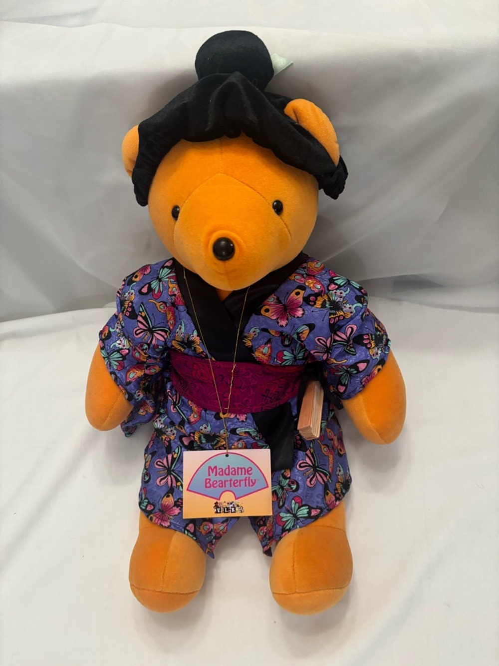 Vintage NABCO VIB Madame Bearterfly Bear 1979 Complete Set Collector Plush